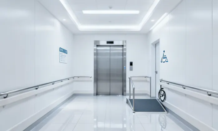 Healthcare elevator accessibility solutions